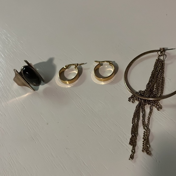 Gold Hoops - Picture 13 of 14